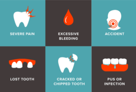 Dental Emergency Icons 